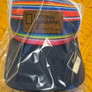 Head Black and White Cap